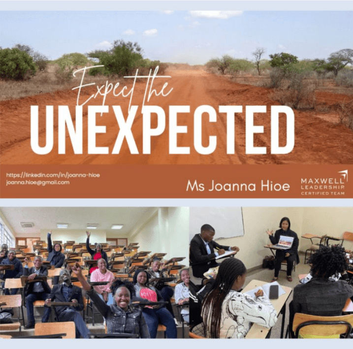 Joanna facilitating the Leadershift Kenya mastermind session